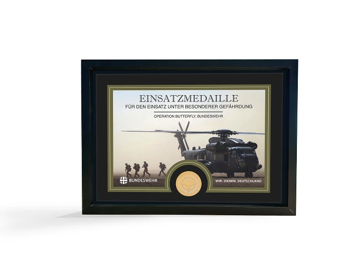 Medaillen mit Urkunde Image