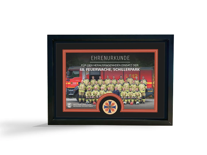 Medaillen mit Urkunde Image