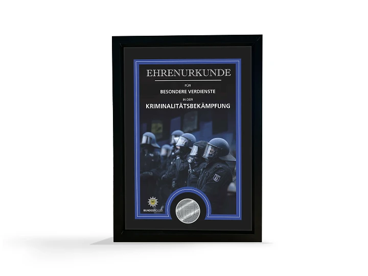 Medaillen mit Urkunde Image